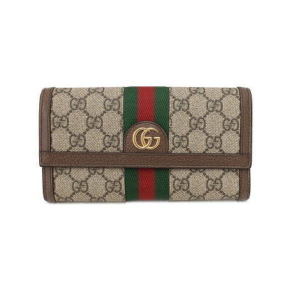 Gucci Ophidia GG Continental Wallet Bifold Long - Picture 1 of 8